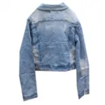 Gilet en jeans délavé