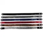 Bracelet double tour serti de strass