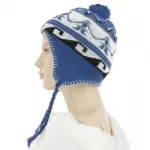 Bonnet péruvien avec motif fantaisie