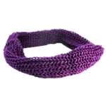 Écharpe tube en grosse maille