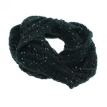 Écharpe tube agrémentée de sequins