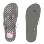 Tongs fille Hello Kitty à pois