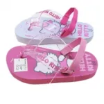 Tongs fille Hello Kitty avec brides élastiquées