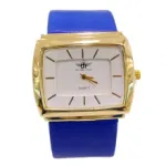 Montre-bracelet avec cadran carré et mouvement quartz
