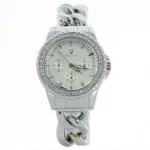 Montre bijou femme avec bracelet en chaîne