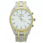 Montre métal homme index en bâtonnet