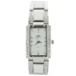 Montre femme réctangulaire parée de strass