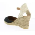 Espadrilles compensées noires