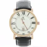 Montre-bracelet avec chiffres romains et affichage de la date