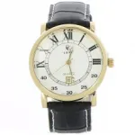 Montre-bracelet avec chiffres romains et affichage de la date