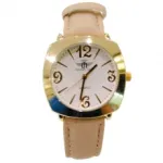 Montre-bracelet femme avec mouvement quartz et candran en acier