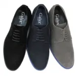 Chaussures de ville homme perforée avec lacet