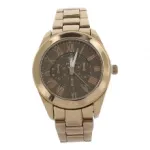 Montre métal avec chiffres romains