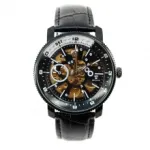 Jolie montre bracelet avec cadran transparent