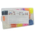 Kit d’élastiques multicolores 