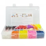 Joli kit d’élastiques multicolores à tisser