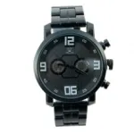 Montre en métal avec double compteur