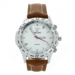 Montre-bracelet avec tachymètre et mouvement quartz
