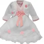 Robe à volants pour fille avec veste