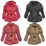 Blouson à capuche pour fille