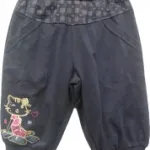 Pantacourt avec motif fantaisie