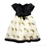 Robe ornée de motif fantaisie