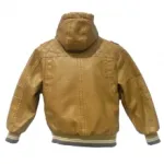 Veste à capuche avec motif quadrillé