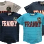 T-shirt à rayures Franky pour garçon