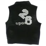 Gilet noir imprimé chiffre 26 pour petit garçon