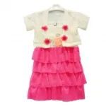 Robe à pois avec boléro