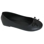 Ballerines filles avec nœuds lacets