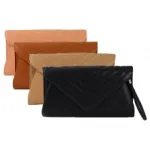 Pochette enveloppe avec bandoulière chaîne