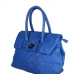 Sac à main matelassé avec fermoir tourniquet