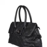 Sac à main matelassé avec fermoir tourniquet