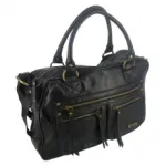 Sac à main multipoche avec bandoulière amovible