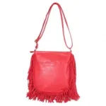 Sac à bandoulière frangé
