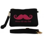 Sac à bandoulière moustache