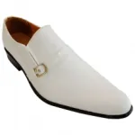 Chaussures de ville homme avec bande auto-agrippante
