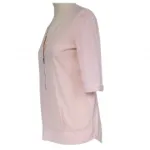 Top avec manches 3/4 et zip devant