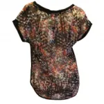 T-shirt fashion imprimé fantaisie