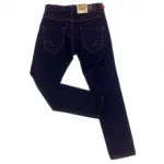 Jeans tendance avec couture contrastée