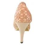 Escarpins en maille avec talon aiguille