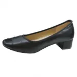 Ballerines à talon avec bout fantaisie