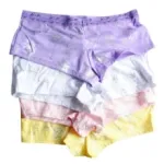 Culotte femme Pétillance avec motif fleuri pailleté