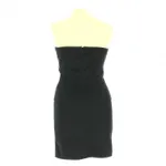 Robe bustier avec haut à carreau et ceinture fantaisie