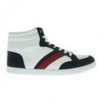 Baskets montantes avec bandes contrastantes pour homme