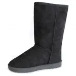 Bottes fourrées avec boutons