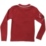 Polo garçon avec manches longues