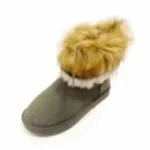 Bottines fashions avec fourrures pour femme