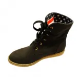 Bottines montantes avec motif drapeau américain